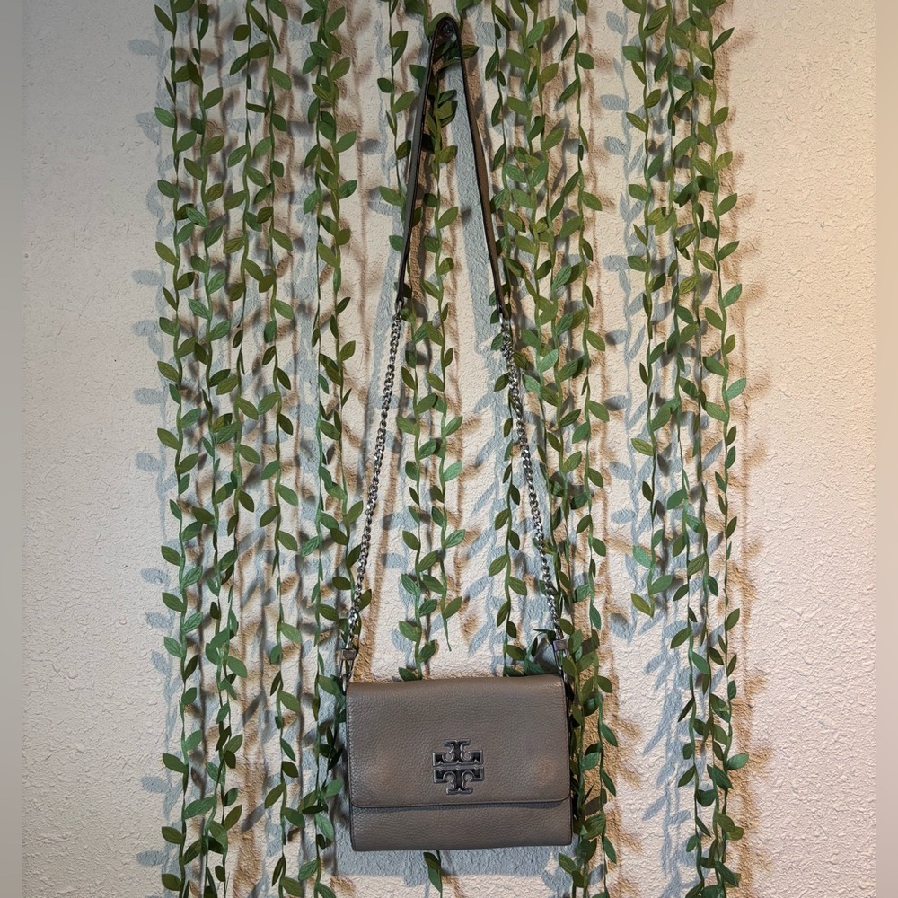 TORY BURCH TAN CROSSBODY BAG